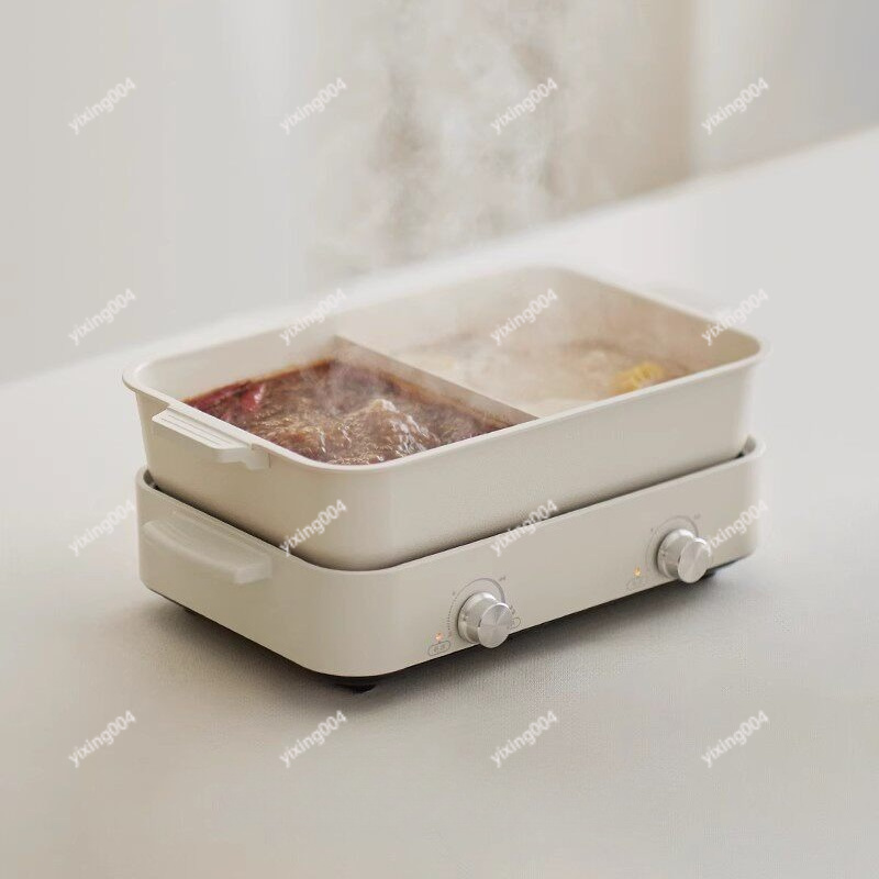 Hot Pot Electric - Afneembare elektrische multicooker, hotpot & BBQ-grill