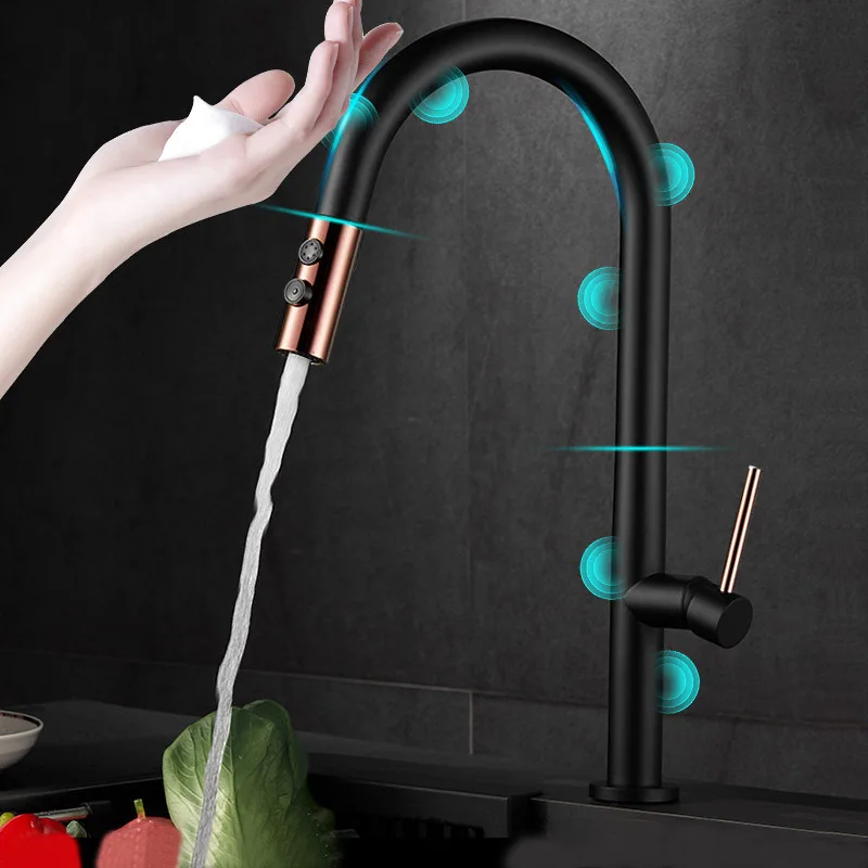Kitchen Appliances In White - Smart Touch Keukenkranen Kraan Uittrekbare Keuken