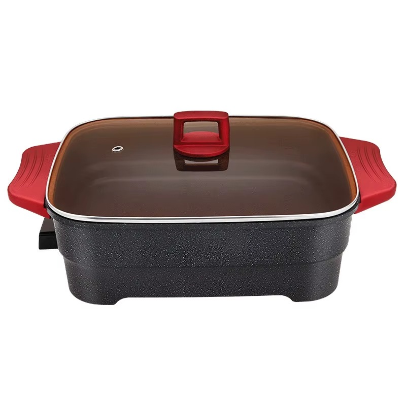 Hot Pot Electric - Elektrische Hotpot voor Thuisgebruik, Multifunctionele Geïntegreerde