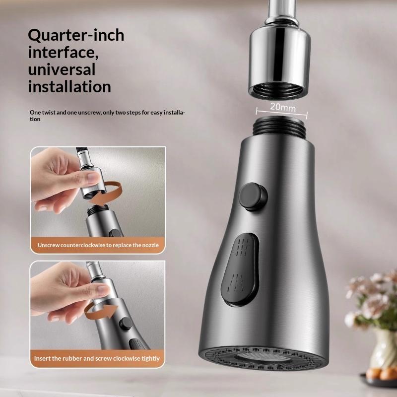 Kitchen Appliances Unit - Keuken Uittrekbare Kraan Sproeier Nozzle 3
