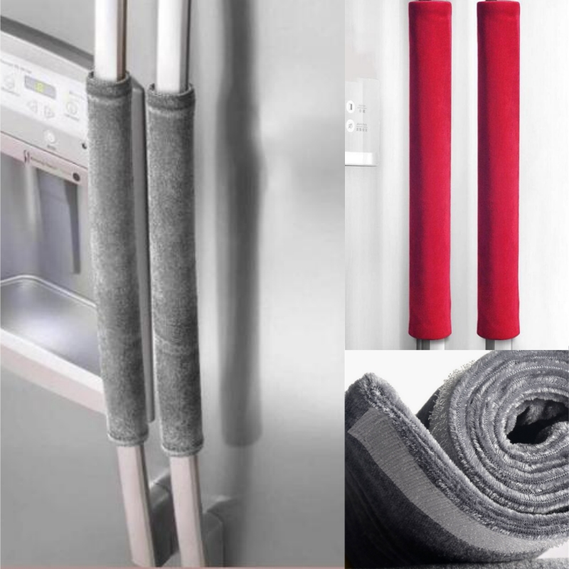 Kitchen Appliances With Red Knobs - 2 stks/set Koelkast Deurgreep Cover Keukenapparaat