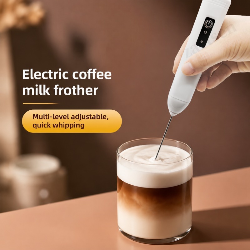Kitchen Appliances Unit - Elektrische koffiemelkopschuimer, koffiecreamer, handmixer, eierklopper, opschuimer,