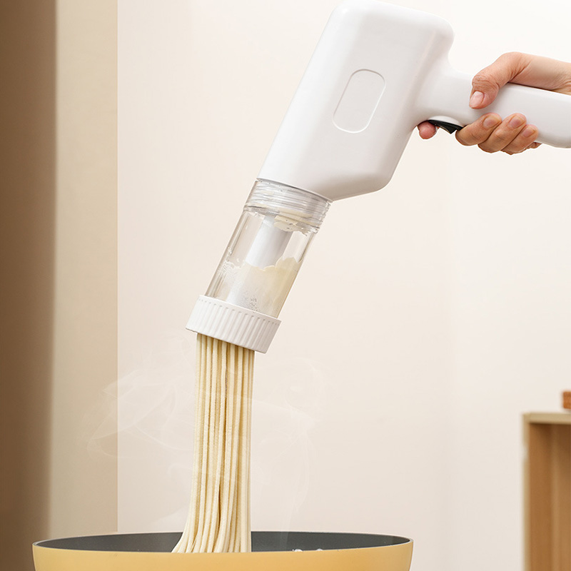 Pasta Machine Electric - Automatische draagbare elektrische pastamachine met zichtvenster,