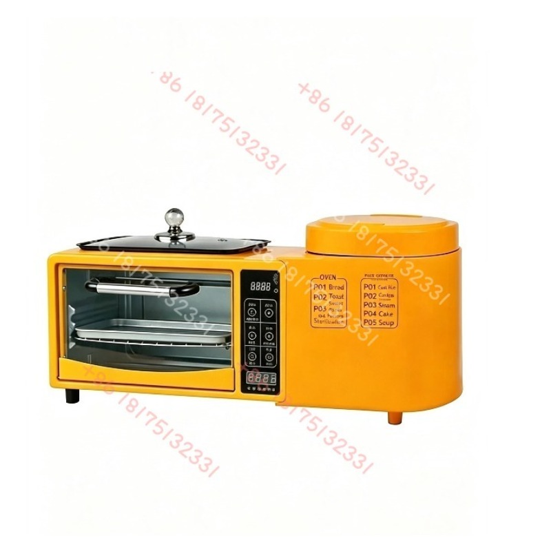 Hot Pot Electric - 4-in-1 multifunctionele ontbijtmachine huishoudelijke elektrische oven