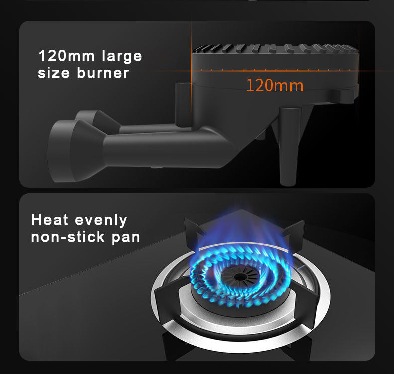 Gasfornuis met 2 stuks - Fabri - Kitchen Appliances Price recensie en prijs