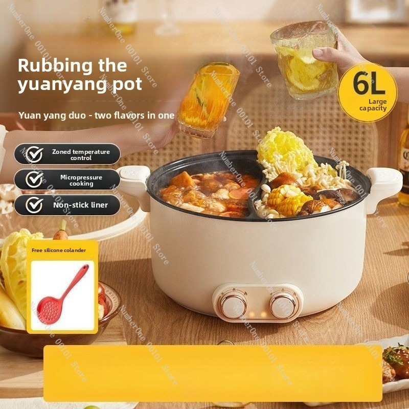 6L 8L Dubbele Pan Elektrische  - Hot Pot Electric recensie en prijs