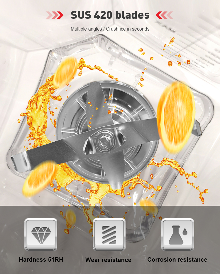 Krachtige 1.8L professionele k - Blender High Power recensie en prijs
