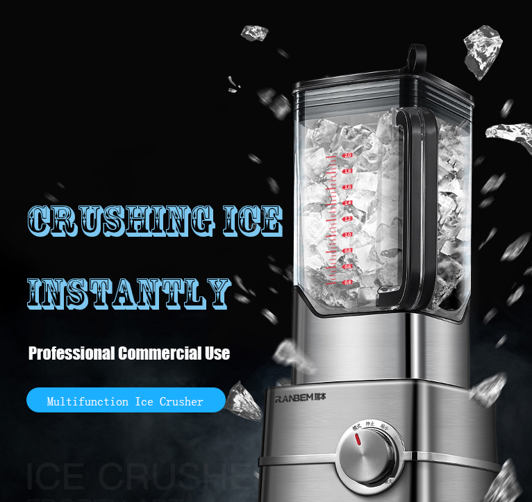 Commerciële ijsbreker, hogesne - Blender High Power recensie en prijs