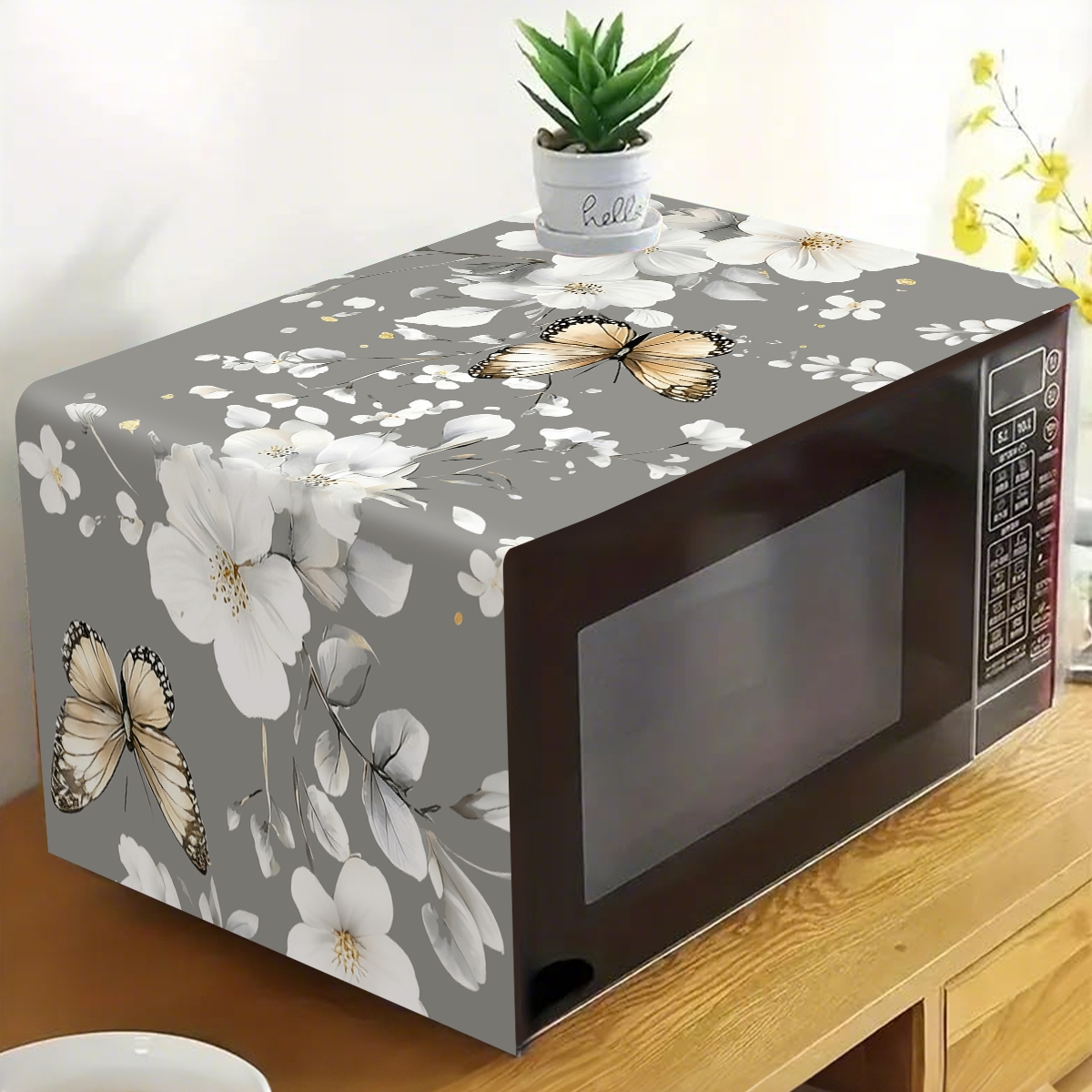 1 st Witte Bloem Magnetron Sto - Kitchen Appliances In White recensie en prijs