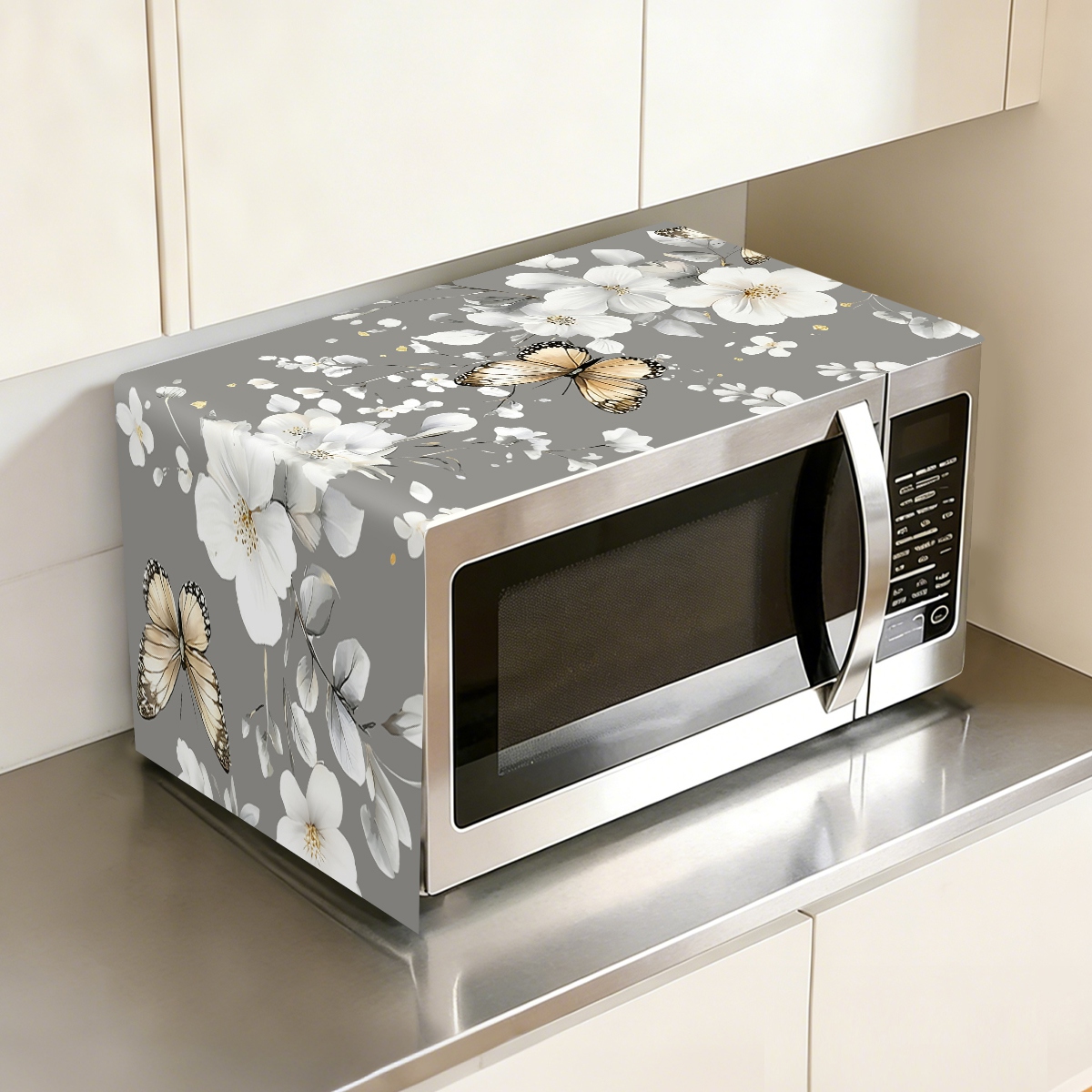 1 st Witte Bloem Magnetron Sto - Kitchen Appliances In White recensie en prijs