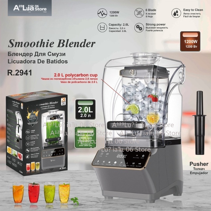 1200W krachtige smoothieblende - Blender High Power recensie en prijs