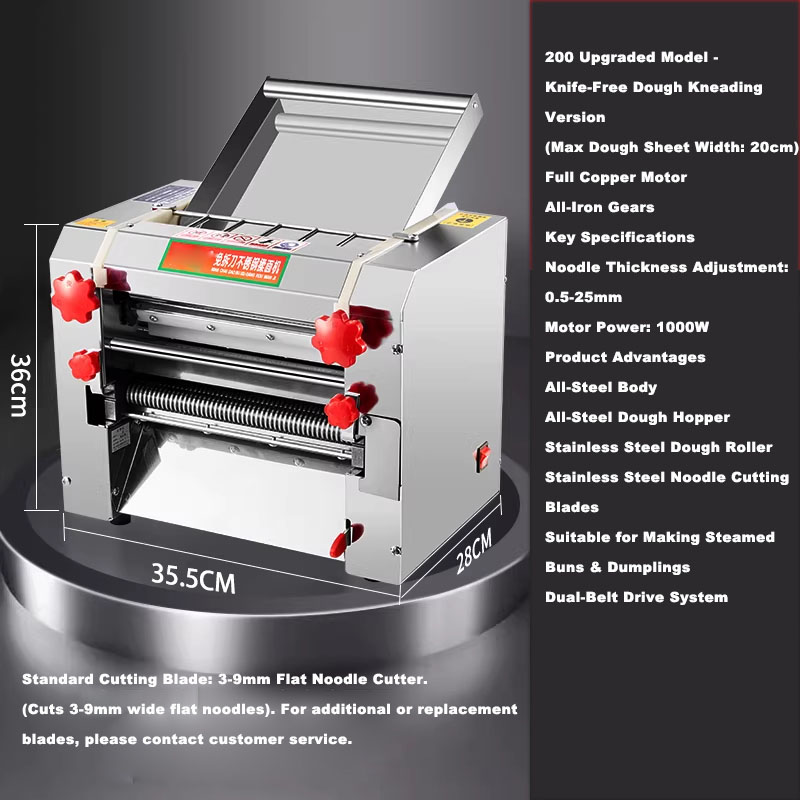 Commerciële Automatische Noede - Pasta Machine Electric recensie en prijs
