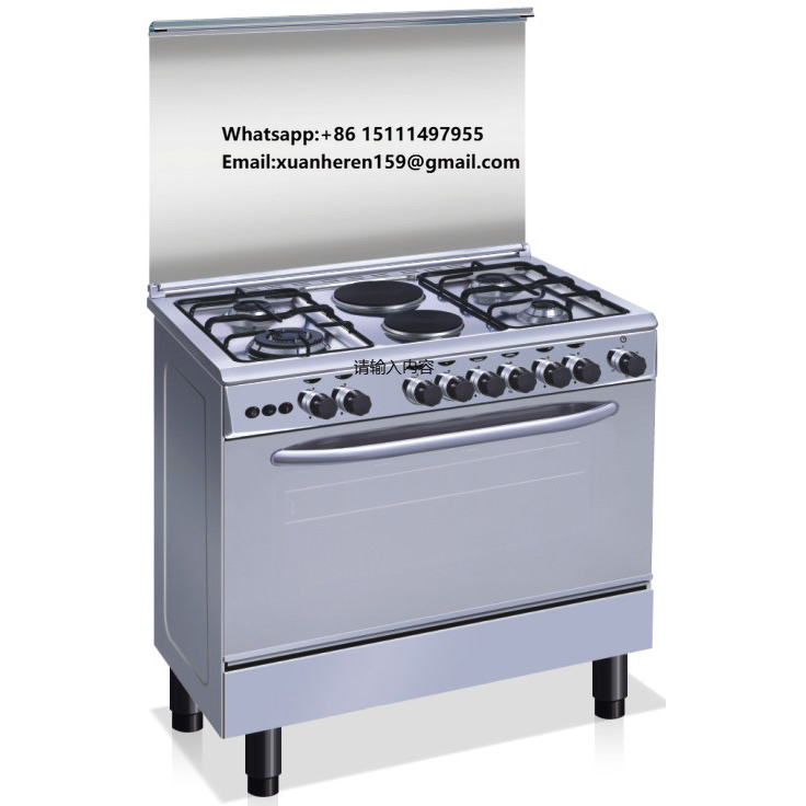Industriële gasfornuis met 6 b - Kitchen Appliances Price recensie en prijs