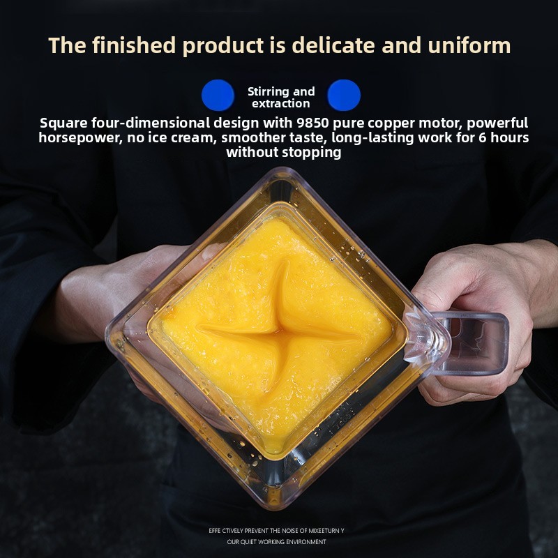 Robuuste commerciële slushmach - Blender High Power recensie en prijs