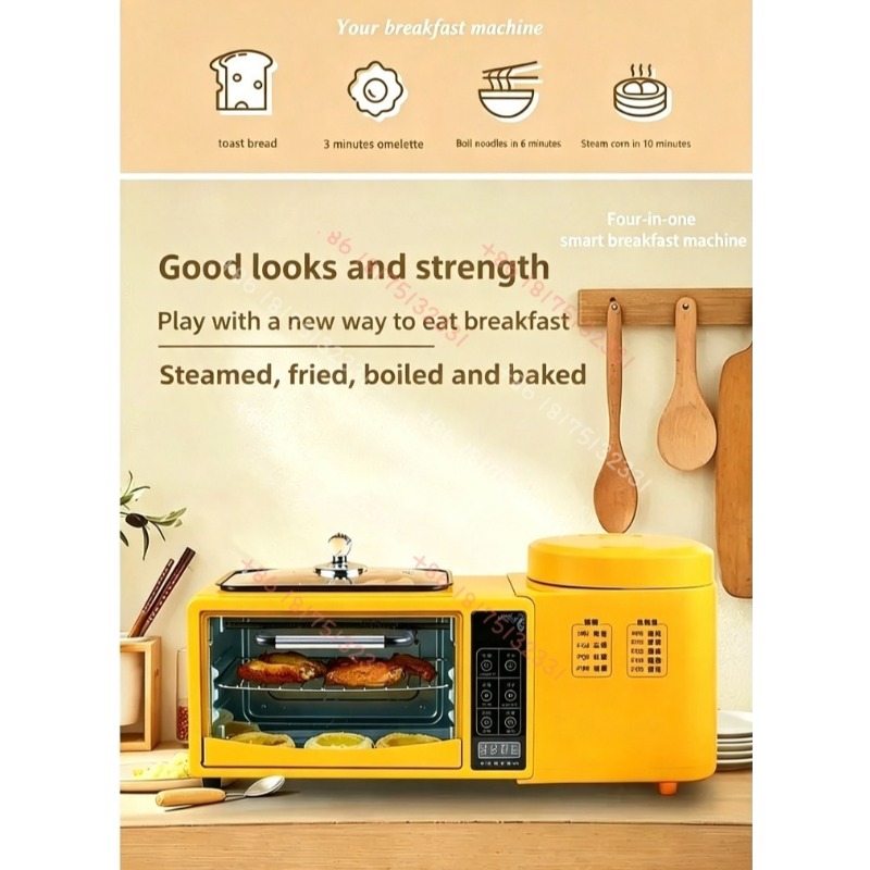 4-in-1 multifunctionele ontbij - Hot Pot Electric recensie en prijs