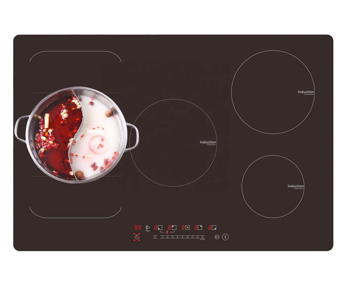 Inductiekookplaat Hot Sales Kr - Kitchen Appliances Price recensie en prijs