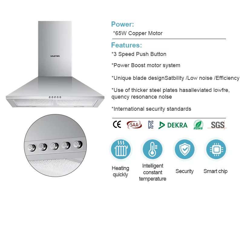 Wandmodel keukenafzuigkap van  - Kitchen Appliances Price recensie en prijs