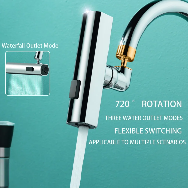 Watervalkraan met anti-spatkop - Kitchen Appliances Unit recensie en prijs